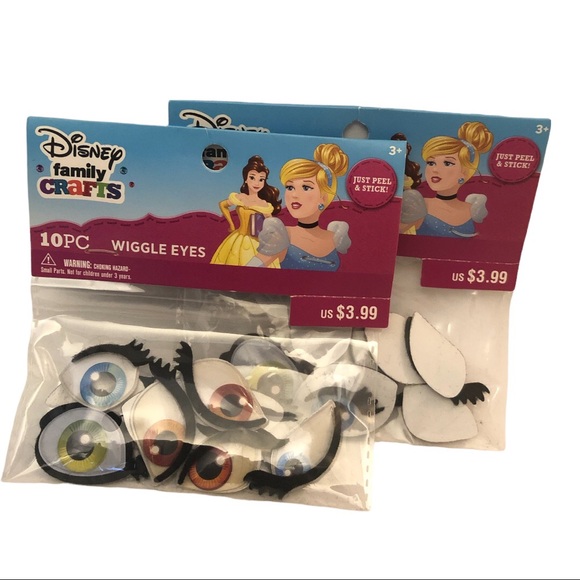 NWT Disney Family Crafts Kits Disney Princess Art and Crafts Birthday - Picture 9 of 9